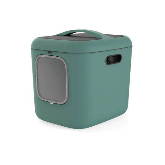 Bac à litière pour chats Rotho My Pet Biala XL Vert Plastique recyclé