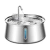 Fontaine à eau automatique 4L en acier inoxydable – Hydratation saine pour chat & chien