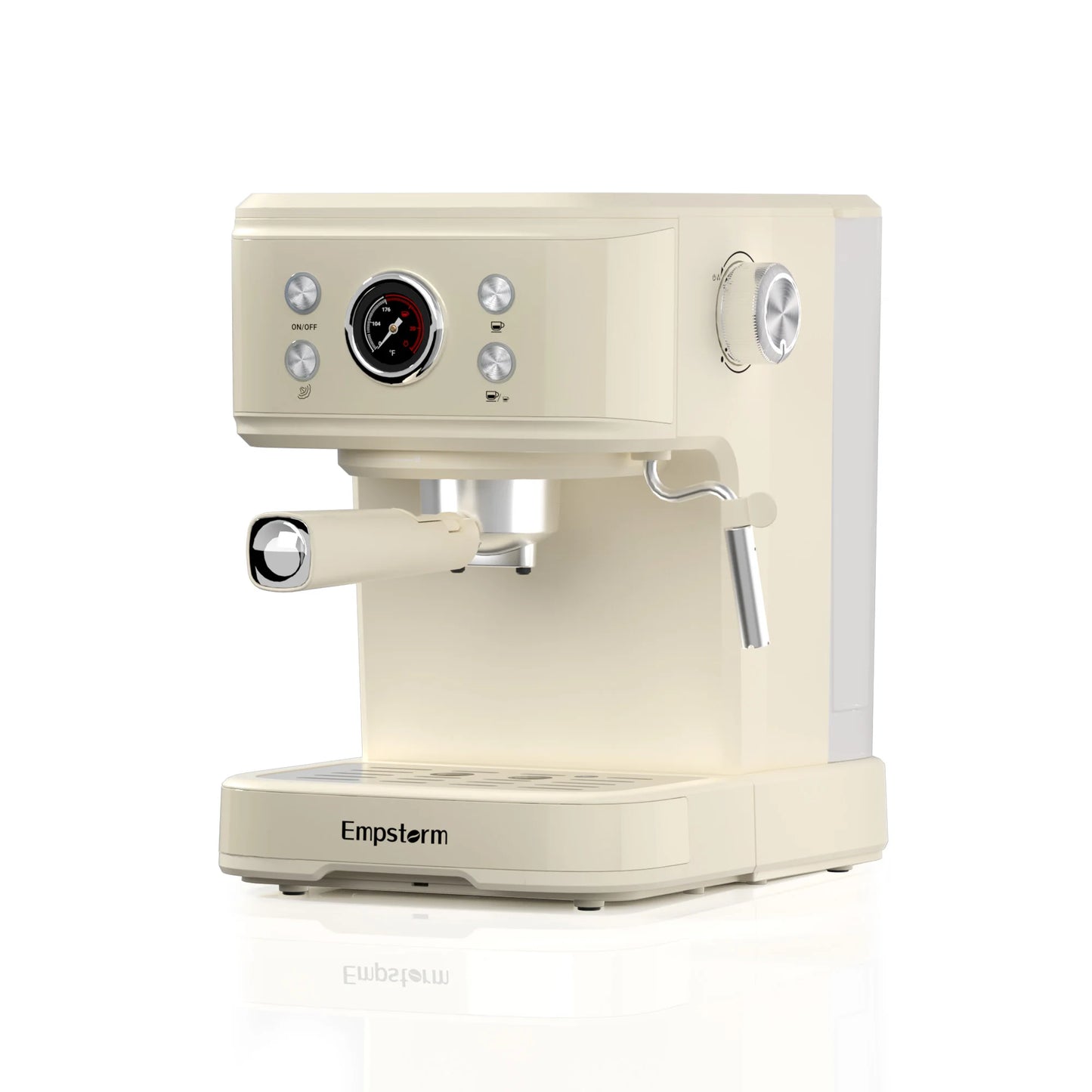 Machine à expresso semi-automatique 20 bars avec mousseur à lait