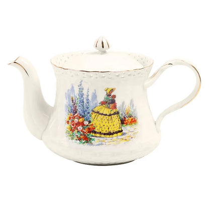 service café vintage porcelaine ajourée