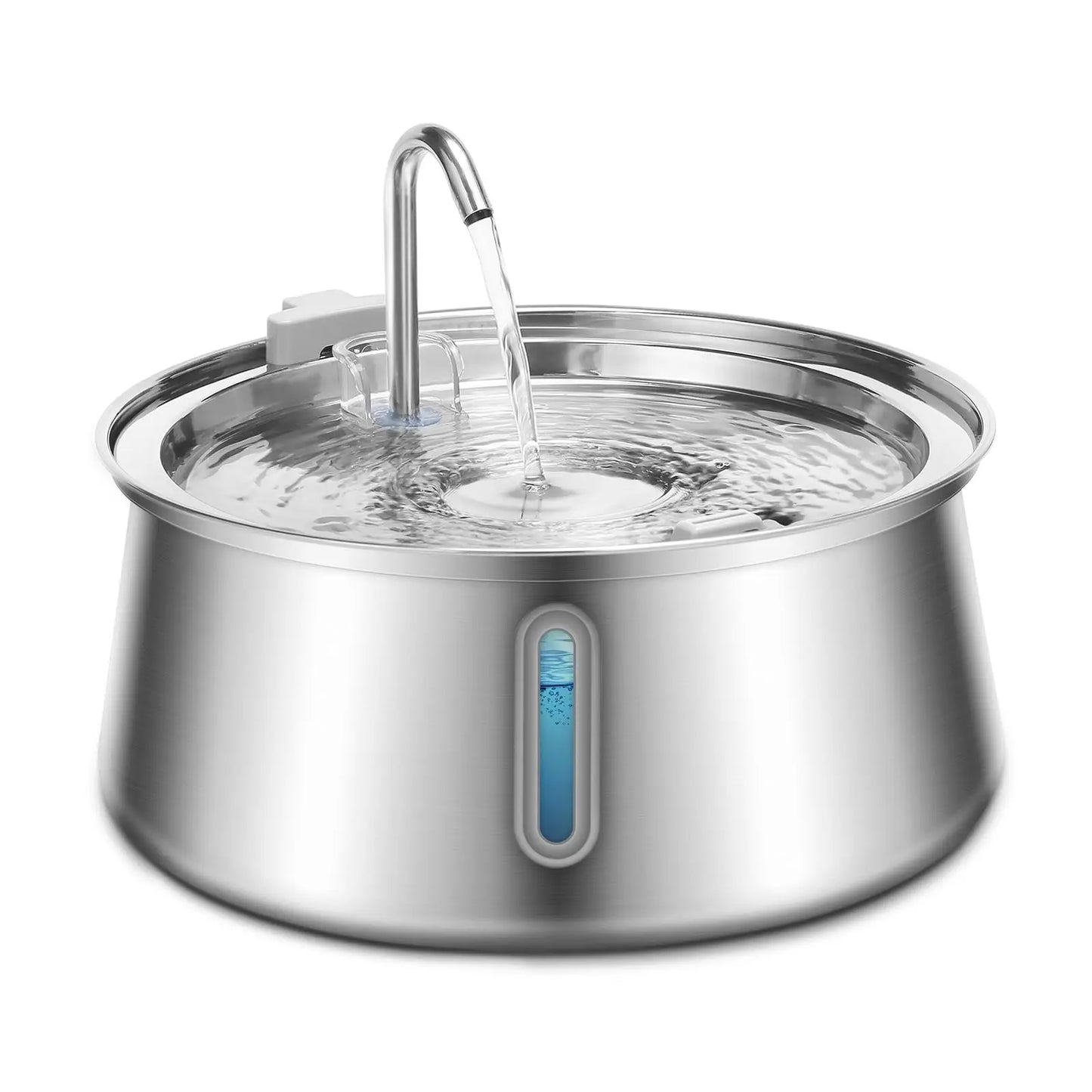 Fontaine à eau automatique inox pour chat et chien