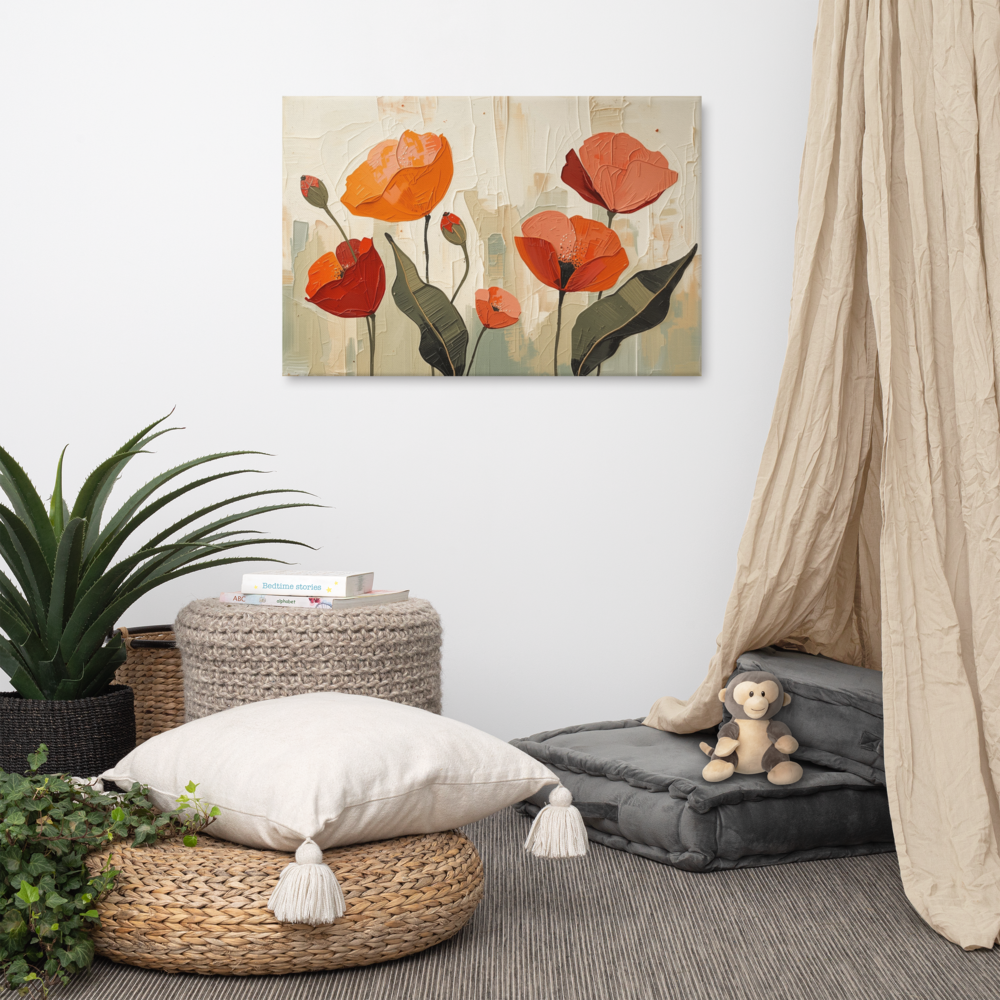 Toile Canvas Décorative – Impression Artistique sur Toile Tendue