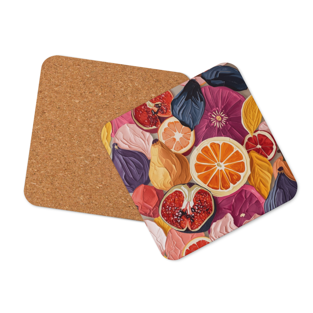 Dessous de verre avec dos en liège