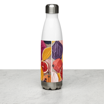 Gourde en acier inoxydable – Bouteille isotherme design – Pour boissons chaudes et froides