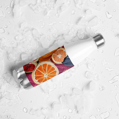 Gourde en acier inoxydable – Bouteille isotherme design – Pour boissons chaudes et froides