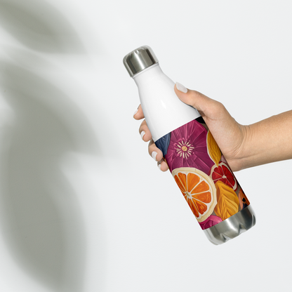 Gourde en acier inoxydable – Bouteille isotherme design – Pour boissons chaudes et froides