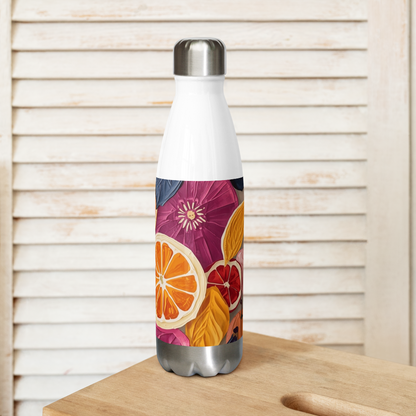 Gourde en acier inoxydable – Bouteille isotherme design – Pour boissons chaudes et froides