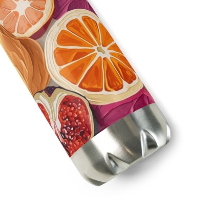 Gourde en acier inoxydable – Bouteille isotherme design – Pour boissons chaudes et froides